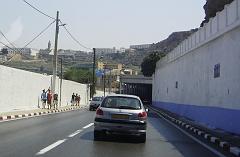 ORAN 2007 JUILLET 07 DE KEBIR A PLACE D ARMES-ARRIVEE QUARTIER SIDI HOUARI EX MARINE